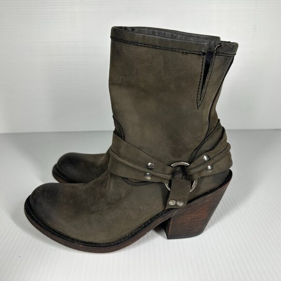 Independent Boot Co Leather Harness Whitney Boot - Size 8 - Picture 5 of 8